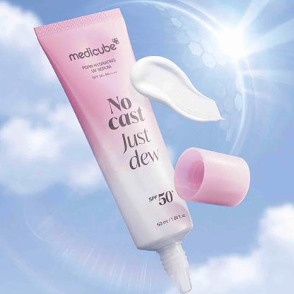 Medicube PDRN Hydrating UV Serum (SPF 50+ PA++++, “No Cast Just Dew”)