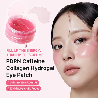 Medicube PDRN Pink Caffeine Collagen Eye Patch