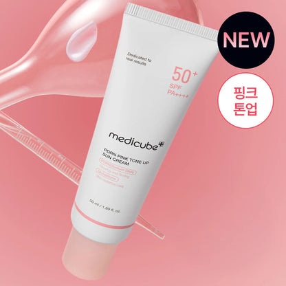 Medicube PDRN Pink Tone-Up Sun Cream SPF 50+