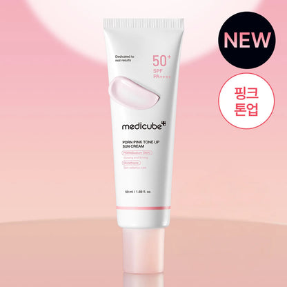 Medicube PDRN Pink Tone-Up Sun Cream SPF 50+
