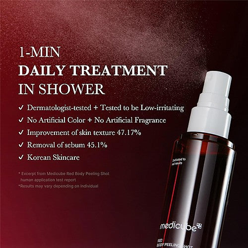 Medicube Red Acne Body Peeling Shot