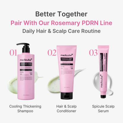 Medicube Rosemary PDRN Cooling Thickening Shampoo