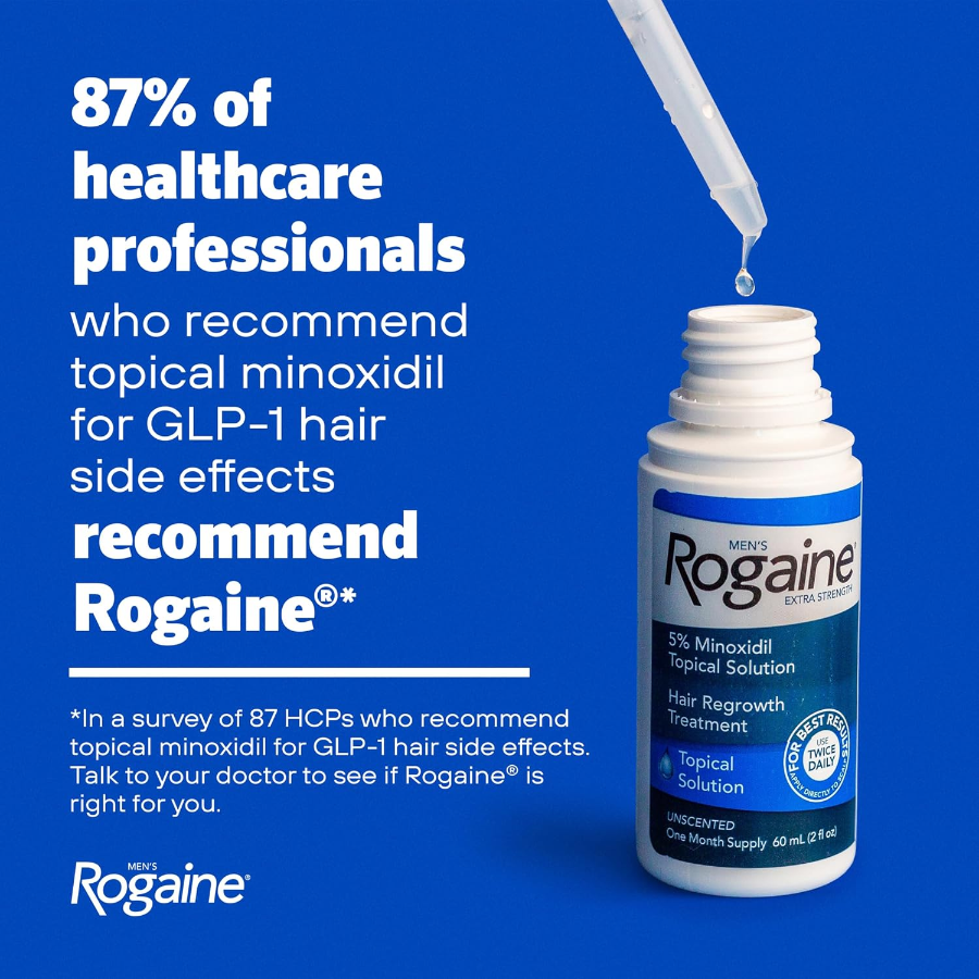 Men's Rogaine Extra Strength 5% Minoxidil Topical Solution