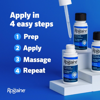 Men's Rogaine Extra Strength 5% Minoxidil Topical Solution
