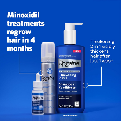 Men's Rogaine Extra Strength 5% Minoxidil Topical Solution