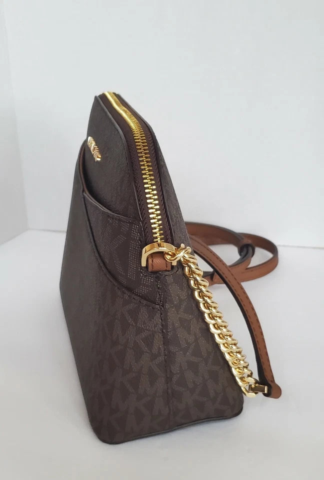 Michael Kors Jet Set Travel Medium Dome Crossbody Bag