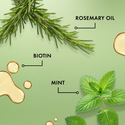 Mielle Rosemary Mint Light Scalp & Hair Strengthening Oil