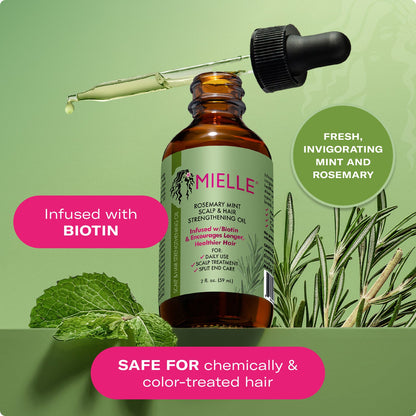 Mielle Rosemary Mint Light Scalp & Hair Strengthening Oil