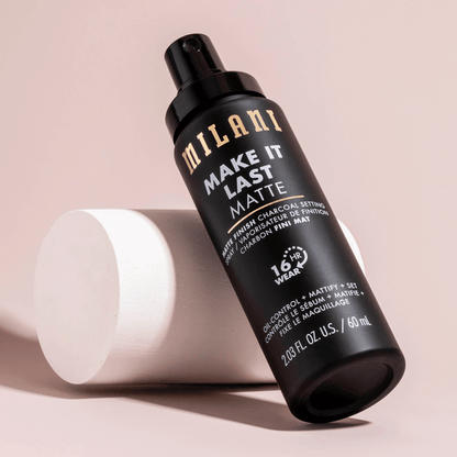 Milani Cosmetics Make It Last Matte - Matte Finish Charcoal Setting Spray