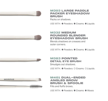 MORPHE-Best of Blends 8-Piece Face & Eye Brush Set