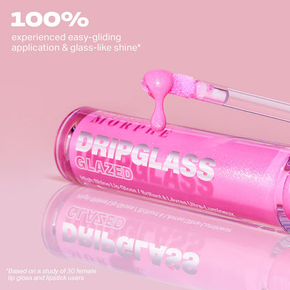 Morphe-Dripglass Glazed High Shine Lip Gloss-Glazed Pink Mirror