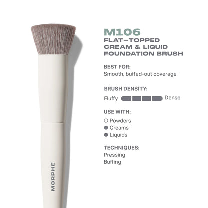Morphe-M106 Flat-Topped Foundation Brush