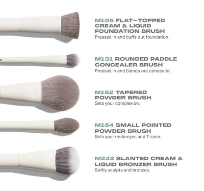 Morphe-Portrait Mode 5-Piece Face Brush Set