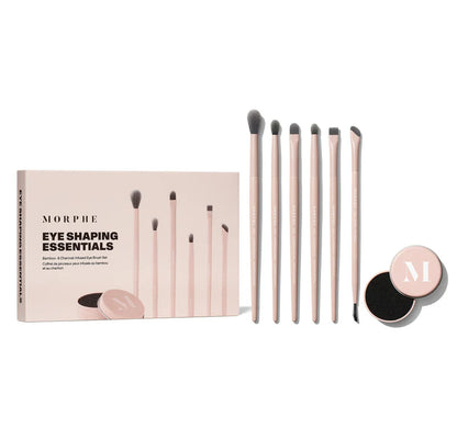 Morphe Eye Shaping Essentials Bamboo & Charcoal-Infused Eye Brush Set – NEW