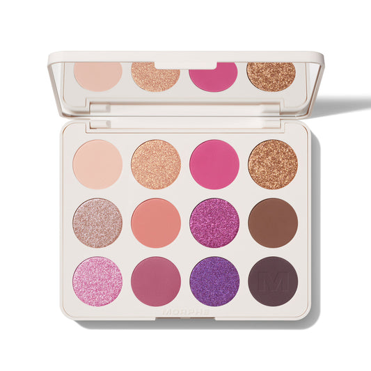 Morphe ChromaPlus 12-Pan Eyeshadow Palette – Electric Currant