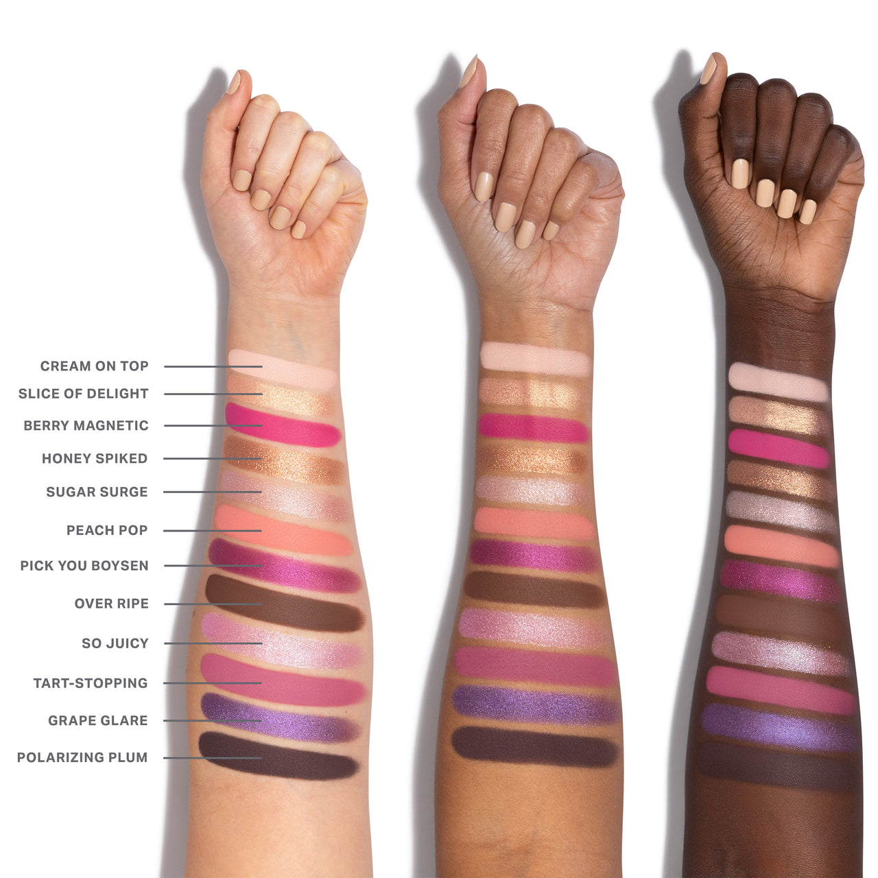 Morphe ChromaPlus 12-Pan Eyeshadow Palette – Electric Currant