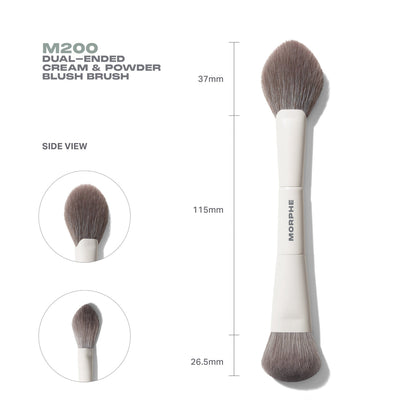 Morphe M200 Dual-Ended Cream & Powder Blush
