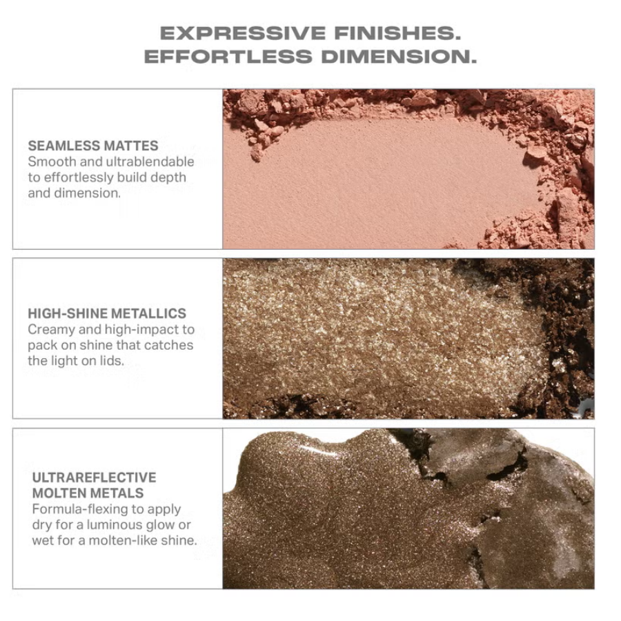 Morphe Dazzling Metallics Eyeshadow Trio