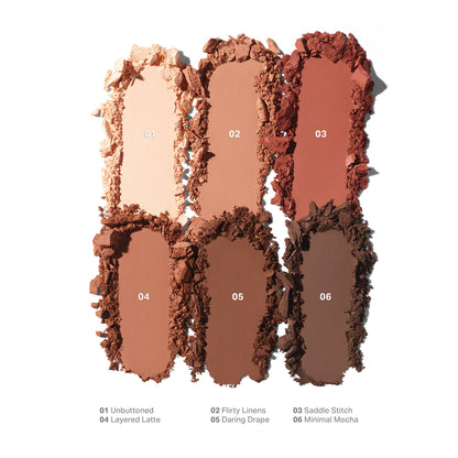 Morphe ChromaPlus 6-Pan Eyeshadow Palette – Tailored Nudes