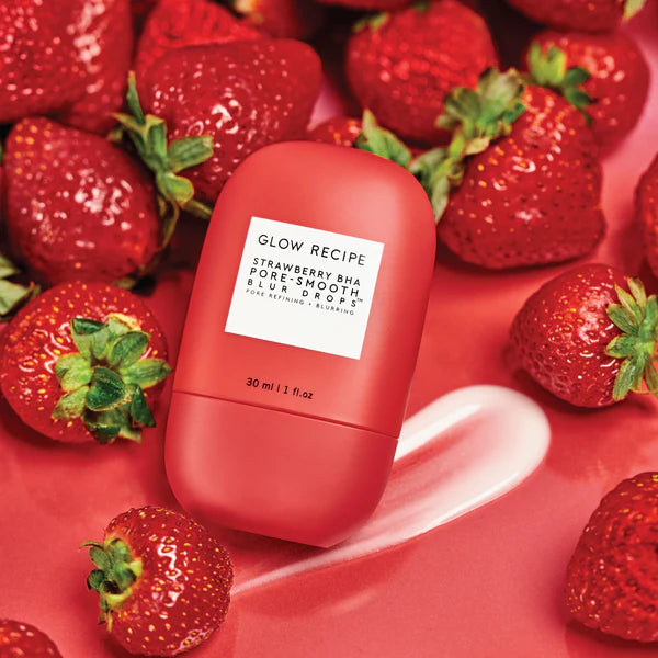 Glow Recipe | Strawberry BHA Pore-Smooth Blur Drops