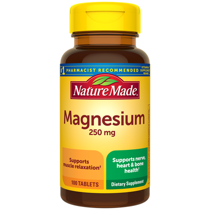 Nature Made-Magnesium 250 mg Tablets