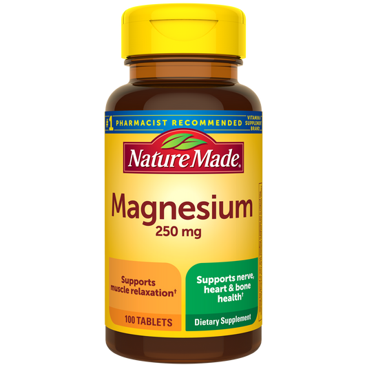 Nature Made-Magnesium 250 mg Tablets