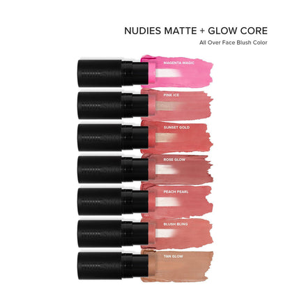 NUDESTIX Nudies Matte + Glow Core