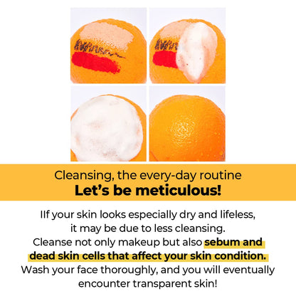 Numbuzin-No.2 Cleansing Foam-Deep Clean Fresh Cream Cleanser-4.05 fl. oz