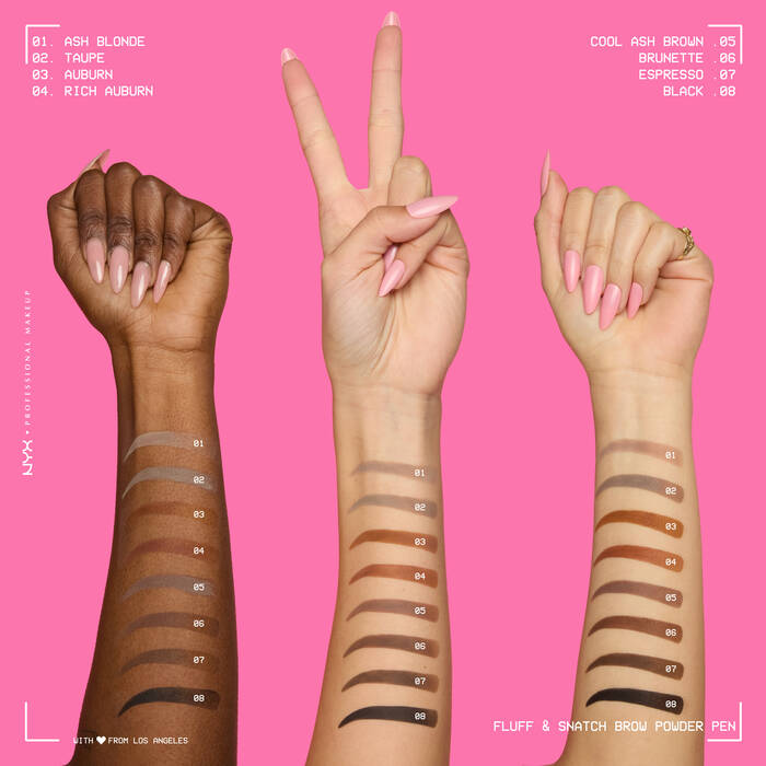NYX Professional-Fluff & Snatch! Brow Powder Pen