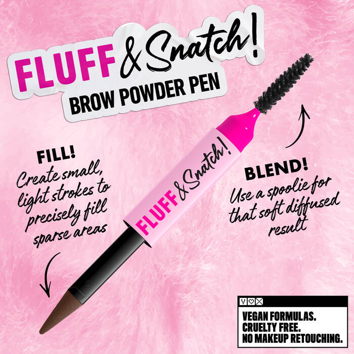 NYX Professional-Fluff & Snatch! Brow Powder Pen