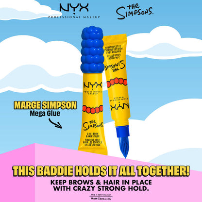 NYX Professional-MARGE SIMPSON MEGA GLUE-2-In-1-Brow & HairStyle Gel