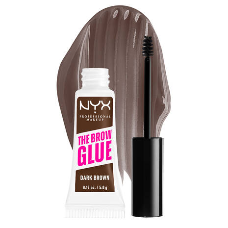NYX Professional Makeup – The Brow Glue | Shade: Dark Brown