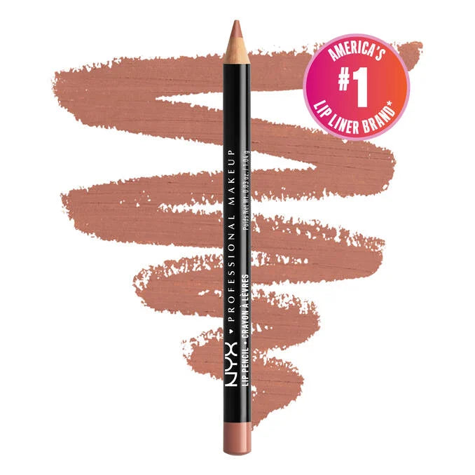 NYX - Slim Lip Pencil Natural-looking long-wear lip liner