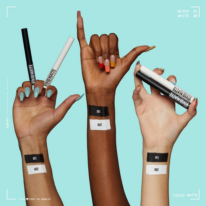 VIVID MATTE LIQUID LINER - BLACK