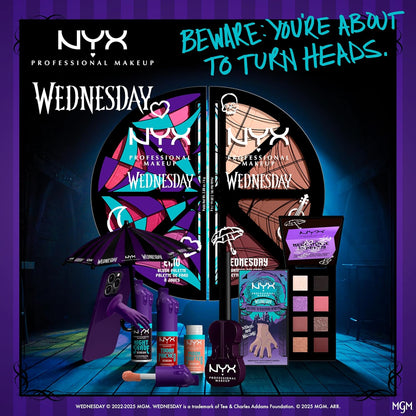 NYX-Wednesday Cello Vivid Matte Liquid Eyeliner-Limited Edition