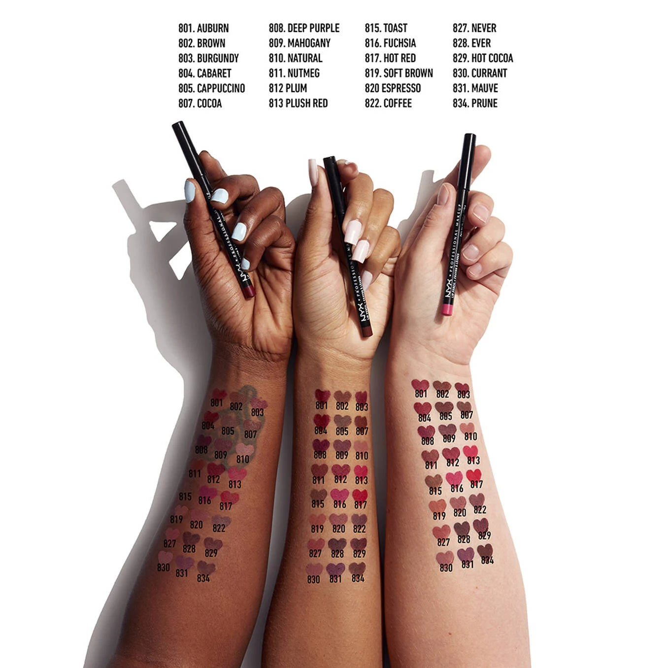 NYX Cosmetics - Slim Lip Pencil Creamy Lip Liner