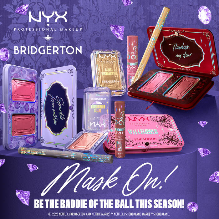 NYX Professional Makeup Bridgerton Royal Highlighters