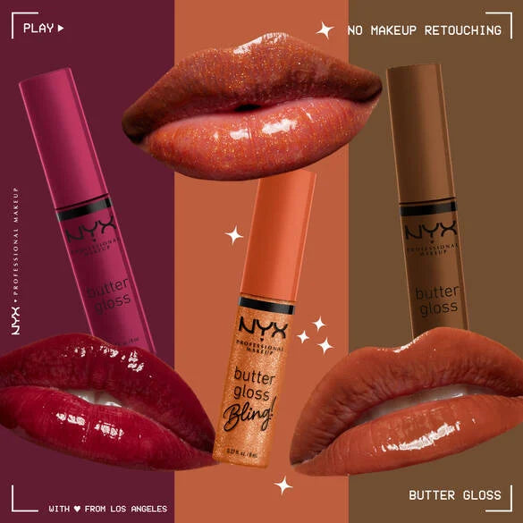 NYX Professional Makeup Butter Gloss Non-Sticky Lip Gloss