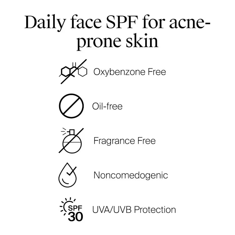 Neutrogena Clear Face Breakout Free Oil-Free Sunscreen SPF 30