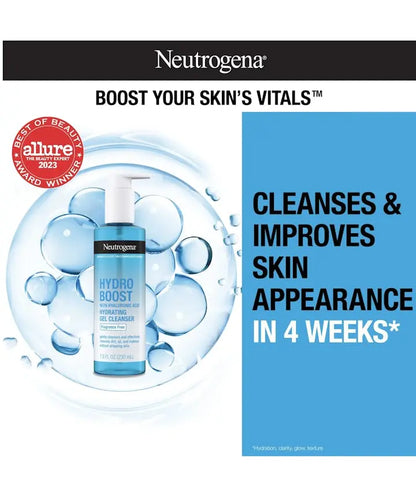 Neutrogena Hydro Boost With Hyaluronic Acid Gel Cleanser