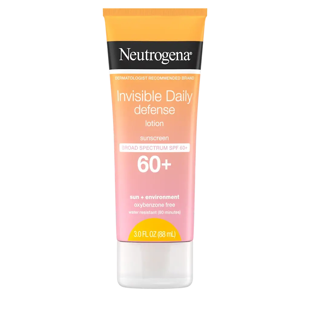 Neutrogena Invisible Daily Defense Sunscreen Lotion SPF 60+