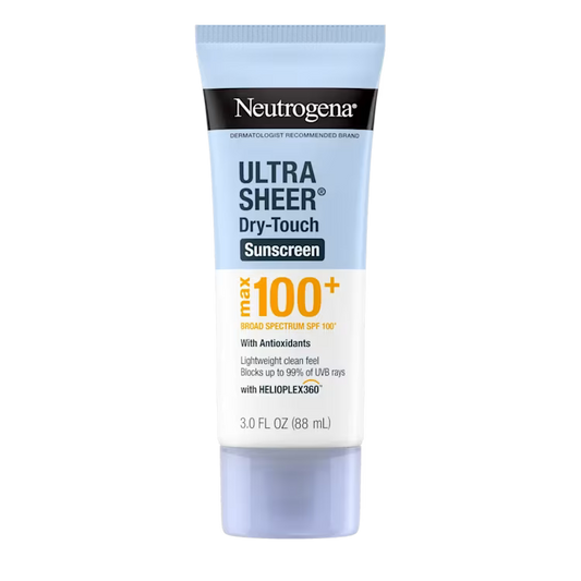 Neutrogena Ultra Sheer Dry-Touch Broad Spectrum Max SPF 100+ Body Sunscreen