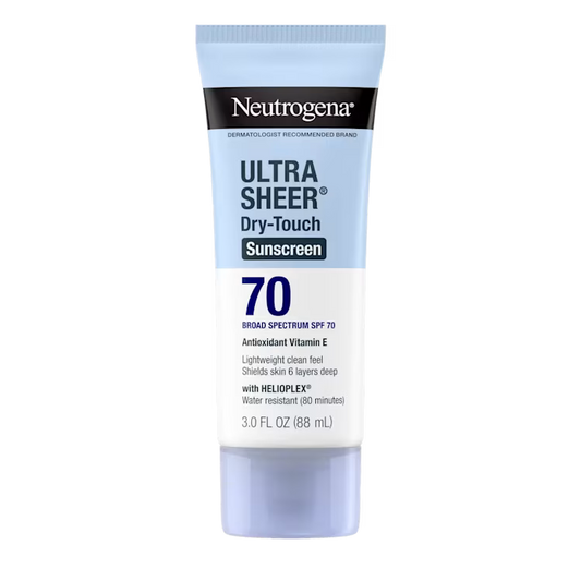 Neutrogena Ultra Sheer Dry-Touch Sunscreen Broad Spectrum SPF 70