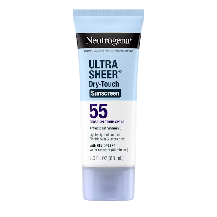 Neutrogena Ultra Sheer Dry-Touch Sunscreen Broad Spectrum SPF 55