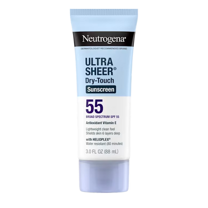Neutrogena Ultra Sheer Dry-Touch Sunscreen Broad Spectrum SPF 55