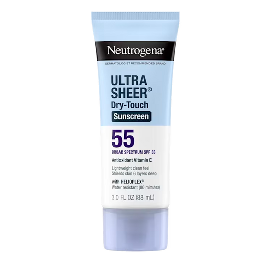 Neutrogena Ultra Sheer Dry-Touch Sunscreen Broad Spectrum SPF 55