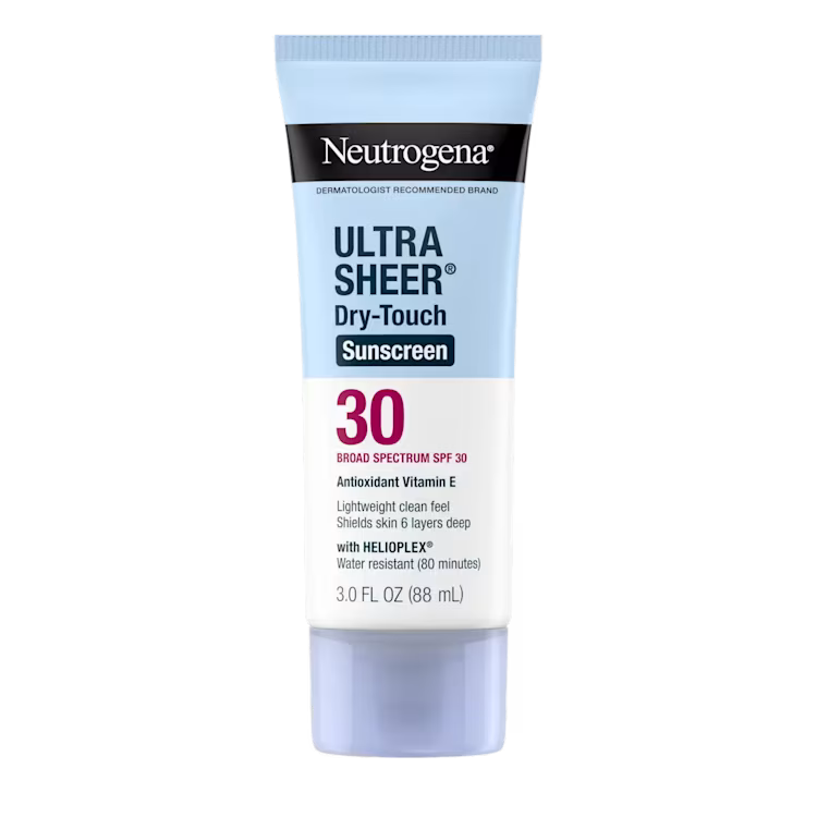 Neutrogena Ultra Sheer Dry-Touch Sunscreen Lotion Broad Spectrum SPF 30 New Version