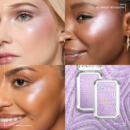 NYX Professional Makeup Buttermelt Shimmer Powder Highlighter