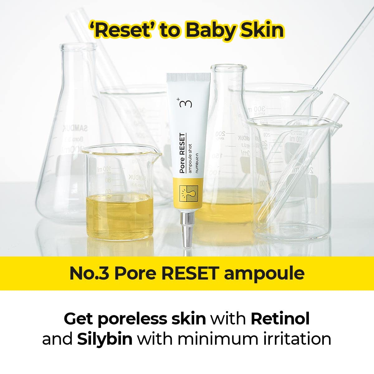 Numbuzin No.3 Pore Reset Ampoule Shot  0.25 fl oz