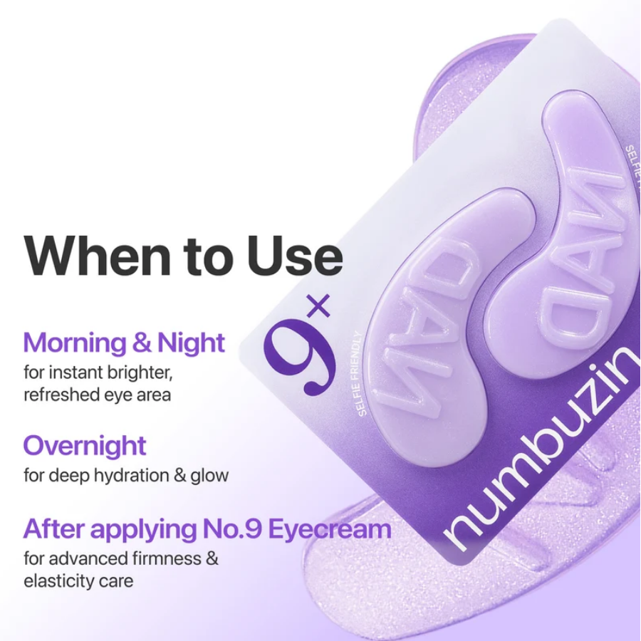Numbuzin No. 9 NAD+ Collagen Under Eye Patch